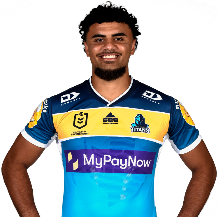 Tony Francis Gold Coast Titans NRL Player Profile Zero Tackle